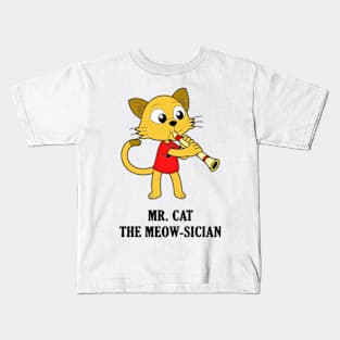 Cat Clarinet Funny Shirt for Mom, Dad, Husband, Boyfriend, Girlfriend, Kids T-Shirt